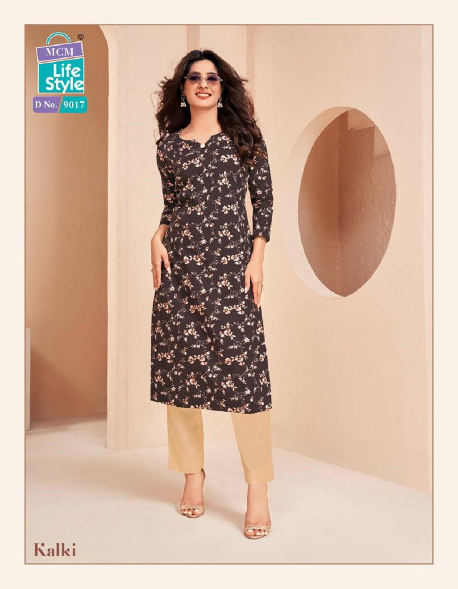 Mcm Kalki Vol 3 Printed Kurtis Catalog